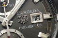 Carrera Cal. HEUER 01 Chrono 43mm XF Gray/Stick on SS/RU Strap A1887 Carrera Cal. HEUER 01 Chrono 43mm XF Gray/Stick on SS/RU Strap A1887