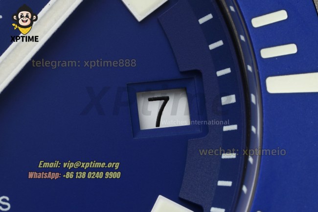Pelagos 42mm XF Blue/Box Markers on TI/TI Bracelet A2824 Pelagos 42mm XF Blue/Box Markers on TI/TI Bracelet A2824