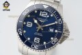 HydroConquest Mens 43mm XF Blue/Dot & Numerals on SS/SS Bracelet A2892 HydroConquest Mens 43mm XF Blue/Dot & Numerals on SS/SS Bracelet A2892