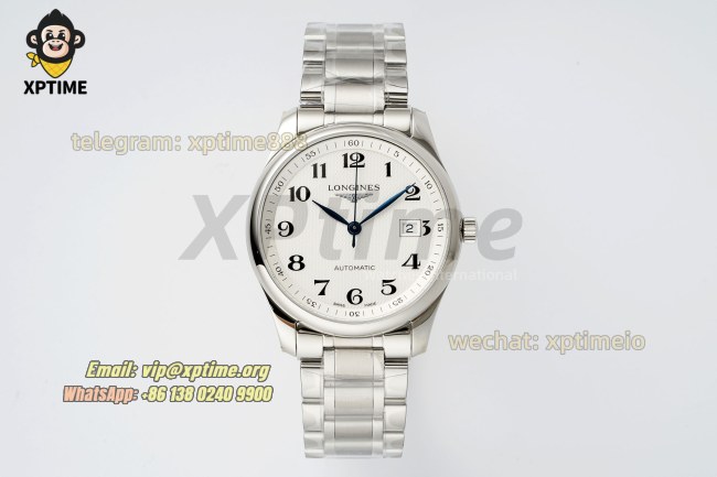 Master Collection Date 40mm XF White/Numerals on SS/SS Bracelet A2892 Master Collection Date 40mm XF White/Numerals on SS/SS Bracelet A2892