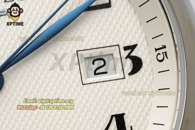 Master Collection Date 40mm XF White/Numerals on SS/SS Bracelet A2892 Master Collection Date 40mm XF White/Numerals on SS/SS Bracelet A2892