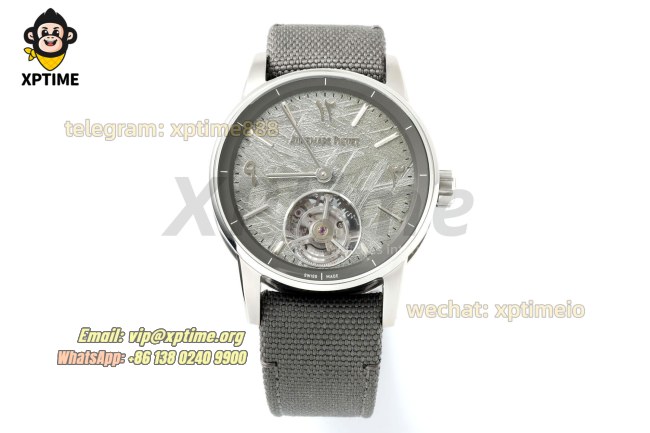 Code 11.59 26396QT 41mm APPF Gray/Stick on SS/NY Strap Code 11.59 26396QT 41mm APPF Gray/Stick on SS/NY Strap