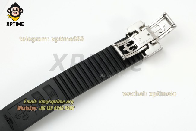 Aquanaut Lady 5067 35.6mm ZF Black/Numerals on SS/RU Quartz Aquanaut Lady 5067 35.6mm ZF Black/Numerals on SS/RU Quartz