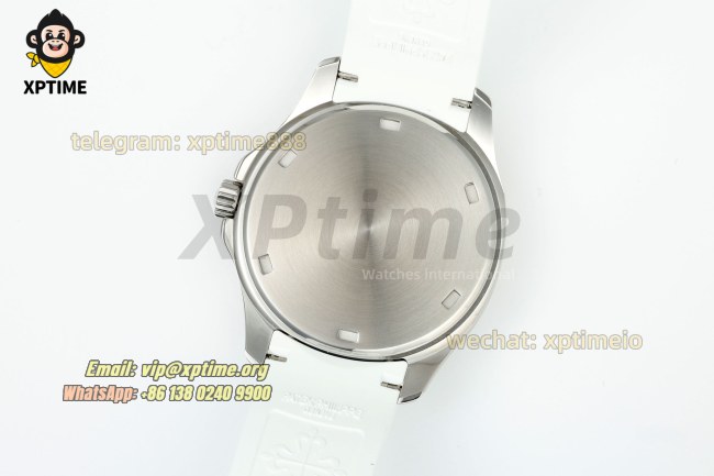 Aquanaut Lady 5067 35.6mm ZF White/Numerals on SS/RU Quartz Aquanaut Lady 5067 35.6mm ZF White/Numerals on SS/RU Quartz