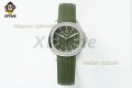 Aquanaut Lady 5067 35.6mm ZF Green/Numerals on SS/RU Quartz Aquanaut Lady 5067 35.6mm ZF Green/Numerals on SS/RU Quartz
