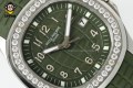 Aquanaut Lady 5067 35.6mm ZF Green/Numerals on SS/RU Quartz Aquanaut Lady 5067 35.6mm ZF Green/Numerals on SS/RU Quartz