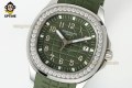 Aquanaut Lady 5067 35.6mm ZF Green/Numerals on SS/RU Quartz Aquanaut Lady 5067 35.6mm ZF Green/Numerals on SS/RU Quartz