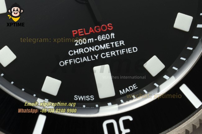 Pelagos 39mm ZF Black/Box Markers on TI/TI Bracelet A2824 Pelagos 39mm ZF Black/Box Markers on TI/TI Bracelet A2824