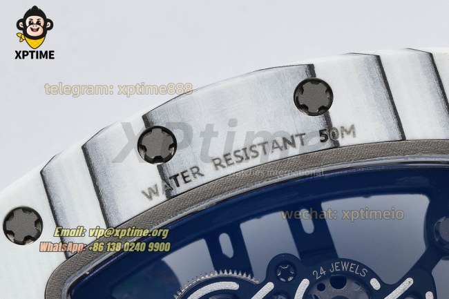RM61-01 Yohan Blake 43mm ZF Sketelon/Blue on NTPT/RU Strap RMUL2 RM61-01 Yohan Blake 43mm ZF Sketelon/Blue on NTPT/RU Strap RMUL2