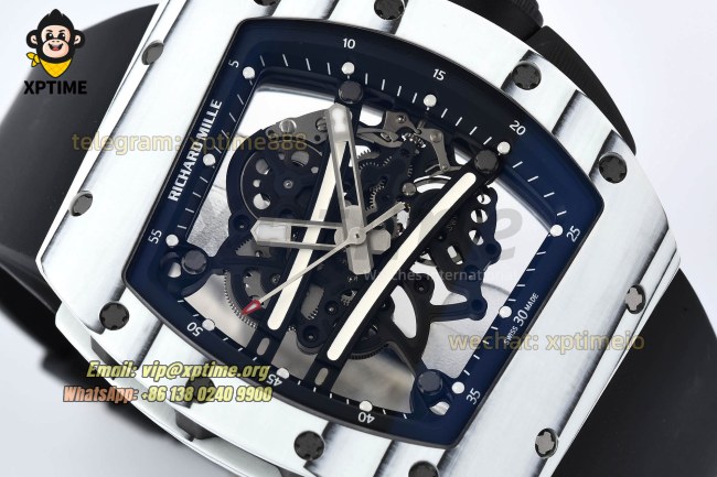 RM61-01 Yohan Blake 43mm ZF Sketelon/Blue on NTPT/RU Strap RMUL2 RM61-01 Yohan Blake 43mm ZF Sketelon/Blue on NTPT/RU Strap RMUL2