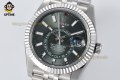 Sky-Dweller 326934 42mm ZF Green/Sticks & Numerals on Jub SS/SS Bracelet A2824 Sky-Dweller 326934 42mm ZF Green/Sticks & Numerals on Jub SS/SS Bracelet A2824