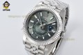Sky-Dweller 326934 42mm ZF Green/Sticks & Numerals on Jub SS/SS Bracelet A2824 Sky-Dweller 326934 42mm ZF Green/Sticks & Numerals on Jub SS/SS Bracelet A2824