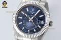 Sky-Dweller 326934 42mm ZF Blue/Sticks & Numerals on Oys SS/SS Bracelet A2824 Sky-Dweller 326934 42mm ZF Blue/Sticks & Numerals on Oys SS/SS Bracelet A2824
