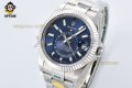 Sky-Dweller 326934 42mm ZF Blue/Sticks & Numerals on Oys SS/SS Bracelet A2824 Sky-Dweller 326934 42mm ZF Blue/Sticks & Numerals on Oys SS/SS Bracelet A2824