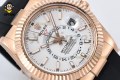 Sky-Dweller 336235 42mm ZF White/Sticks & Numerals on RG/RU Bracelet A2824 (Weighted) Sky-Dweller 336235 42mm ZF White/Sticks & Numerals on RG/RU Bracelet A2824 (Weighted)