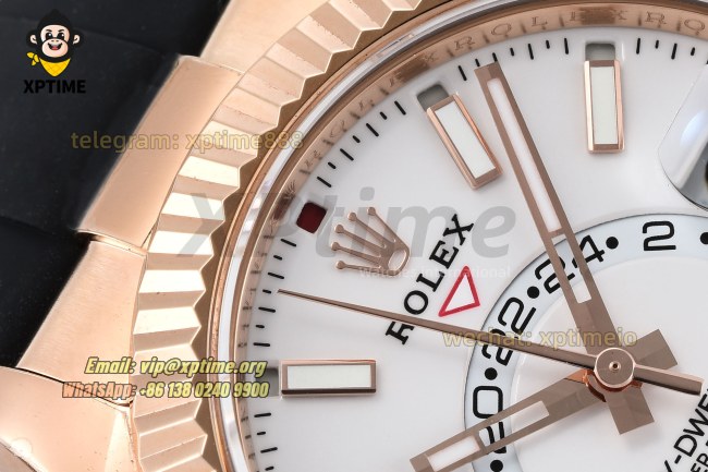 Sky-Dweller 336235 42mm ZF White/Sticks & Numerals on RG/RU Bracelet A2824 (Weighted) Sky-Dweller 336235 42mm ZF White/Sticks & Numerals on RG/RU Bracelet A2824 (Weighted)