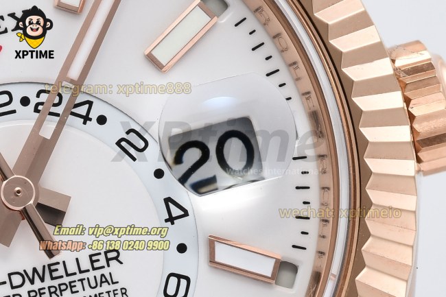 Sky-Dweller 336235 42mm ZF White/Sticks & Numerals on RG/RU Bracelet A2824 (Weighted) Sky-Dweller 336235 42mm ZF White/Sticks & Numerals on RG/RU Bracelet A2824 (Weighted)