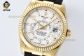 Sky-Dweller 336238 42mm ZF White/Sticks & Numerals on YG/RU Bracelet A2824 (Weighted) Sky-Dweller 336238 42mm ZF White/Sticks & Numerals on YG/RU Bracelet A2824 (Weighted)