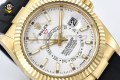 Sky-Dweller 336238 42mm ZF White/Sticks & Numerals on YG/RU Bracelet A2824 (Weighted) Sky-Dweller 336238 42mm ZF White/Sticks & Numerals on YG/RU Bracelet A2824 (Weighted)