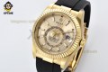 Sky-Dweller 336238 42mm ZF Golden/Sticks & Numerals on YG/RU Bracelet A2824 (Weighted) Sky-Dweller 336238 42mm ZF Golden/Sticks & Numerals on YG/RU Bracelet A2824 (Weighted)