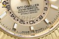Sky-Dweller 336238 42mm ZF Golden/Sticks & Numerals on YG/RU Bracelet A2824 (Weighted) Sky-Dweller 336238 42mm ZF Golden/Sticks & Numerals on YG/RU Bracelet A2824 (Weighted)