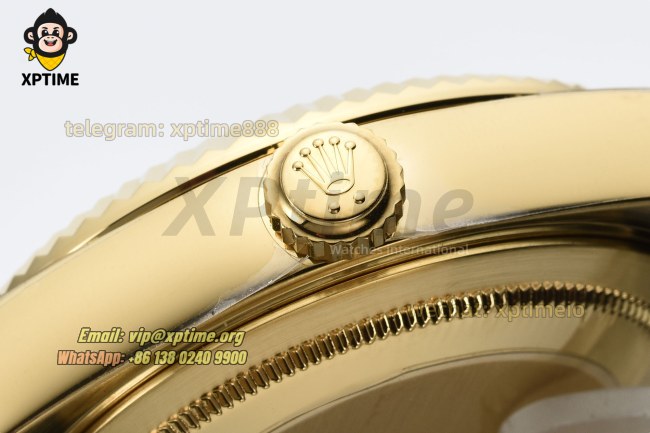 Sky-Dweller 336238 42mm ZF Golden/Sticks & Numerals on YG/RU Bracelet A2824 (Weighted) Sky-Dweller 336238 42mm ZF Golden/Sticks & Numerals on YG/RU Bracelet A2824 (Weighted)