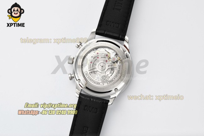 Portugieser Chrono IW371605 41mm ZF White/Numeral on SS/LE Strap A69355 Portugieser Chrono IW371605 41mm ZF White/Numeral on SS/LE Strap A69355