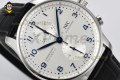 Portugieser Chrono IW371605 41mm ZF White/Numeral on SS/LE Strap A69355 Portugieser Chrono IW371605 41mm ZF White/Numeral on SS/LE Strap A69355