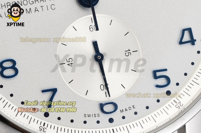 Portugieser Chrono IW371605 41mm ZF White/Numeral on SS/LE Strap A69355 Portugieser Chrono IW371605 41mm ZF White/Numeral on SS/LE Strap A69355