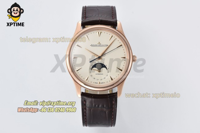 Master Ultra Thin Moon Phase 39mm ZF Beige/Sticks on RG/LE Strap V2 A925 Super Clone Master Ultra Thin Moon Phase 39mm ZF Beige/Sticks on RG/LE Strap V2 A925 Super Clone