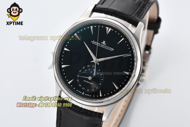 Master Ultra Thin Moon Phase 39mm ZF Black/Sticks on SS/LE Strap V2 A925 Super Clone Master Ultra Thin Moon Phase 39mm ZF Black/Sticks on SS/LE Strap V2 A925 Super Clone