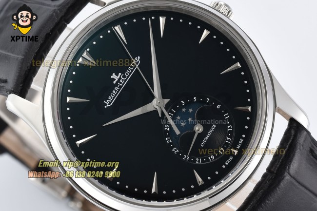 Master Ultra Thin Moon Phase 39mm ZF Black/Sticks on SS/LE Strap V2 A925 Super Clone Master Ultra Thin Moon Phase 39mm ZF Black/Sticks on SS/LE Strap V2 A925 Super Clone