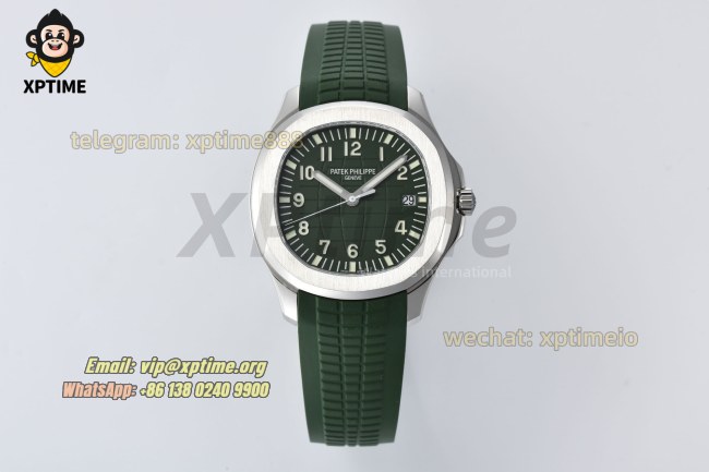 Aquanaut Ref.5168R 42MM ZF Green/Numerals on SS/RU Bracelet A324 Aquanaut Ref.5168R 42MM ZF Green/Numerals on SS/RU Bracelet A324