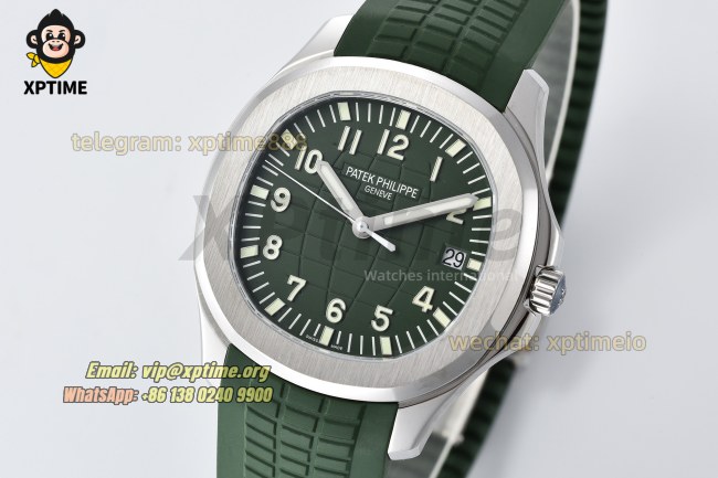 Aquanaut Ref.5168R 42MM ZF Green/Numerals on SS/RU Bracelet A324 Aquanaut Ref.5168R 42MM ZF Green/Numerals on SS/RU Bracelet A324