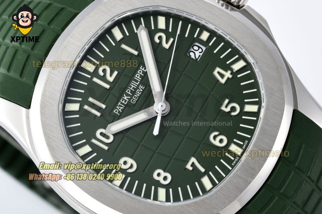 Aquanaut Ref.5168R 42MM ZF Green/Numerals on SS/RU Bracelet A324 Aquanaut Ref.5168R 42MM ZF Green/Numerals on SS/RU Bracelet A324