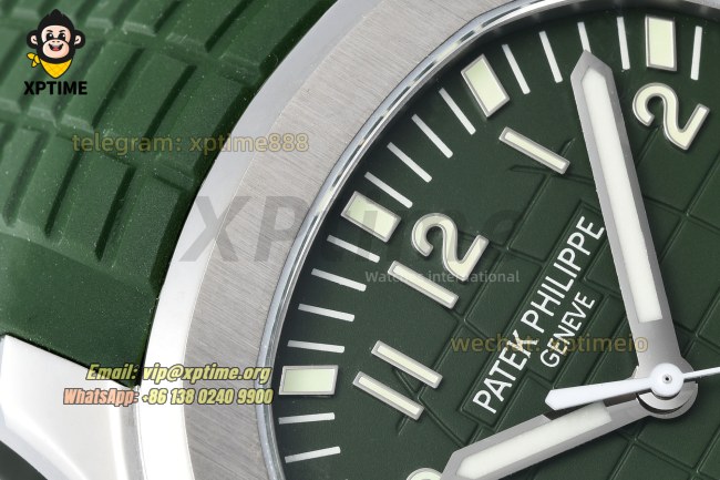 Aquanaut Ref.5168R 42MM ZF Green/Numerals on SS/RU Bracelet A324 Aquanaut Ref.5168R 42MM ZF Green/Numerals on SS/RU Bracelet A324