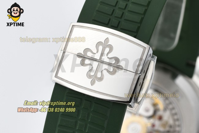 Aquanaut Ref.5168R 42MM ZF Green/Numerals on SS/RU Bracelet A324 Aquanaut Ref.5168R 42MM ZF Green/Numerals on SS/RU Bracelet A324