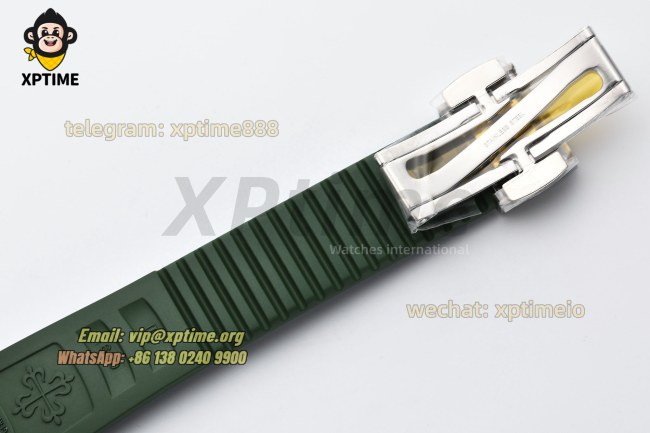 Aquanaut Ref.5168R 42MM ZF Green/Numerals on SS/RU Bracelet A324 Aquanaut Ref.5168R 42MM ZF Green/Numerals on SS/RU Bracelet A324