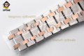Royal Oak Ladies 67650 33mm ZF White/Stick on RG/SS Bracelet Swiss Quartz Royal Oak Ladies 67650 33mm ZF White/Stick on RG/SS Bracelet Swiss Quartz