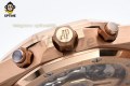 Royal Oak Chrono 26239OR 41mm ZF Black/Stick on RG/RG Bracelet SH4401 Super Clone Royal Oak Chrono 26239OR 41mm ZF Black/Stick on RG/RG Bracelet SH4401 Super Clone
