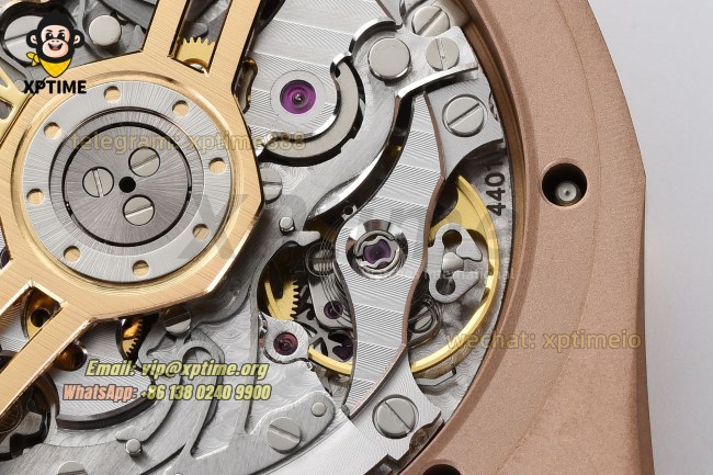 Royal Oak Chrono 26239OR 41mm ZF Black/Stick on RG/RG Bracelet SH4401 Super Clone Royal Oak Chrono 26239OR 41mm ZF Black/Stick on RG/RG Bracelet SH4401 Super Clone