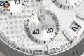 Royal Oak Chrono 26240ST 41mm ZF White/Stick on SS/SS Bracelet SH4401 Super Clone Royal Oak Chrono 26240ST 41mm ZF White/Stick on SS/SS Bracelet SH4401 Super Clone