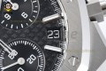 Royal Oak Chrono 26240ST 41mm ZF Black/Stick on SS/SS Bracelet SH4401 Super Clone Royal Oak Chrono 26240ST 41mm ZF Black/Stick on SS/SS Bracelet SH4401 Super Clone