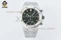 Royal Oak Chrono 26240ST 41mm ZF Green/Stick on SS/SS Bracelet SH4401 Super Clone Royal Oak Chrono 26240ST 41mm ZF Green/Stick on SS/SS Bracelet SH4401 Super Clone