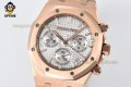 Royal Oak Chrono 26239OR 41mm ZF White/Stick on RG/RG Bracelet SH4401 Super Clone Royal Oak Chrono 26239OR 41mm ZF White/Stick on RG/RG Bracelet SH4401 Super Clone