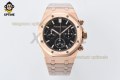 Royal Oak Chrono 26239OR 41mm ZF Black/Stick on RG/RG Bracelet SH4401 Super Clone Royal Oak Chrono 26239OR 41mm ZF Black/Stick on RG/RG Bracelet SH4401 Super Clone