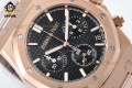 Royal Oak Chrono 26239OR 41mm ZF Black/Stick on RG/RG Bracelet SH4401 Super Clone Royal Oak Chrono 26239OR 41mm ZF Black/Stick on RG/RG Bracelet SH4401 Super Clone