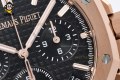 Royal Oak Chrono 26239OR 41mm ZF Black/Stick on RG/RG Bracelet SH4401 Super Clone Royal Oak Chrono 26239OR 41mm ZF Black/Stick on RG/RG Bracelet SH4401 Super Clone