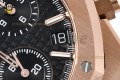 Royal Oak Chrono 26239OR 41mm ZF Black/Stick on RG/RG Bracelet SH4401 Super Clone Royal Oak Chrono 26239OR 41mm ZF Black/Stick on RG/RG Bracelet SH4401 Super Clone