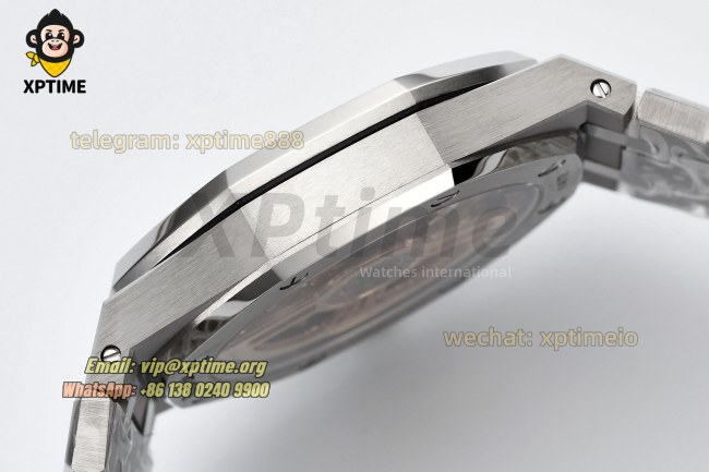 Royal Oak 15500 41mm ZF White/Stick on SS/SS Bracelet V3 A4302 Super Clone Royal Oak 15500 41mm ZF White/Stick on SS/SS Bracelet V3 A4302 Super Clone